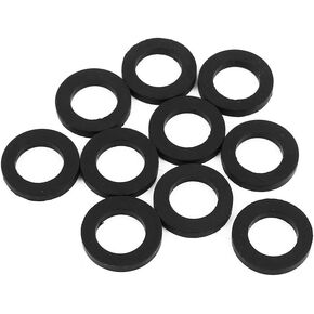 uxcell 13 x 21 x 3mm O-Ring Hose Gasket Flat Rubber Washer Lot for Faucet Grommet 10pcs