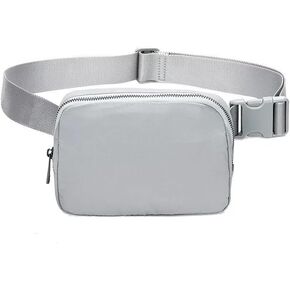 Belt Bag for Women Men Fashionable Waterproof Crossbody Fanny Packs for Women Waist Bag with Superior Zipper Quality Adjustable Strap Multiple Compartments Ideal for Phone Wallet Keys Black