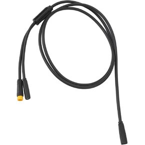 Alomejor Plug and Play Functionality Y Splitter Extension Wire for Bafang M410 Electric Parts with M600 Electric Parts for M800 Electric Parts