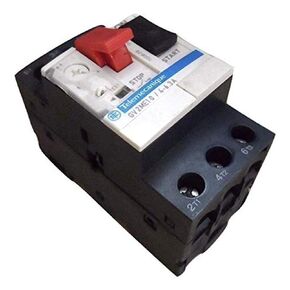 Schneider Electric 600-VAC GV2ME16 Manual Starter 600VAC 14AMP IEC, Black