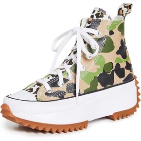 Converse Unisex Run Star Motion Hi, Black/White/Gum, 13.5 Women/12 Men
