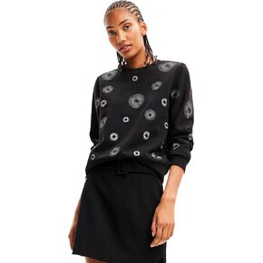 Desigual Women's Sudadera Bordados Geométricos