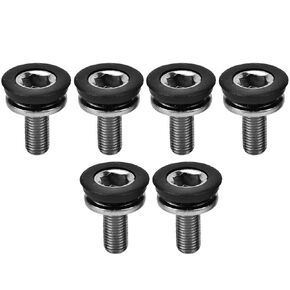 Hole Center Shaft Crank Screw for Mountain 6Pcs Waterproof & Parts