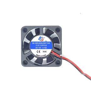 4-Pack 40mm x 10mm DC12V 0.15A 2Pin Sleeve Bearing DC Brushless Cooling Fan for 3D Printer humidifier Aroma Diffuser