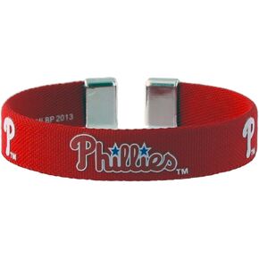 MLB Philadelphia Phillies Ribbon Band Bracelet