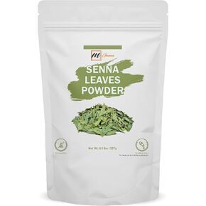 100% Natural Senna Powder (Cassia Angustifolia) as a Dietary Supplement, for Glowing Skin and Long Hair 0.5 LBS / 227 GMS