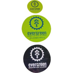 ملصقات Evergreen Mountain Bike Alliance (عبوة من 3 قطع) in Kuwait