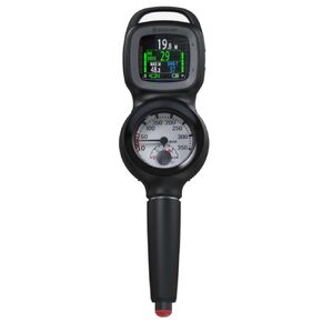 AQUALUNG I330R Dive Computer 2 Gauge Console, BLACK