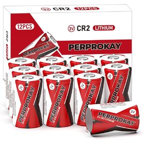 CR2 Battery 3V Lithium 8-Pack Range Finder Battery CR15h270 CR 2 C2 3 Volt 850mAh Battery for Golf Rangefinder, Flashlight, Electronic Toys, Alarm Systems 【Non-Rechargeable】