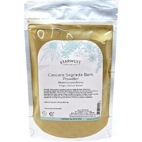 Cascara Sagrada Bk Pwd - 4 Oz,(Starwest Botanicals)