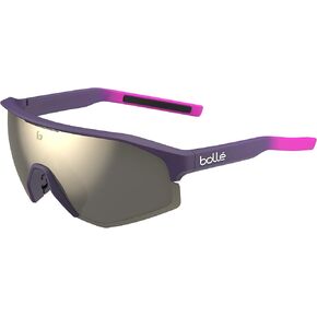 Bolle Brands LIGHTSHIFTER Square Sunglasses, Burgundy Pink Matte, Medium