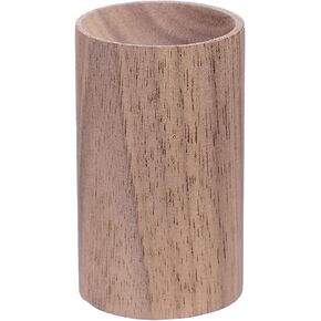 Walnut Wood Essential Oil Diffuser,Wooden Aromatherapy Round Office Home Car Diffuser,Small Wooden Diffuser for Essential Oils Aromatherapy Diffusers Health and Household Brown