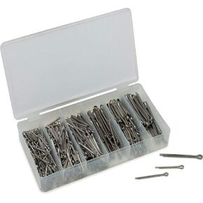Tekz 45245 Large SS Cotter Pin Assortment - 555 Piece