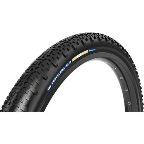 Panaracer GravelKing X1 Plus Tire - 700 x 35, Tubeless, Folding, Black