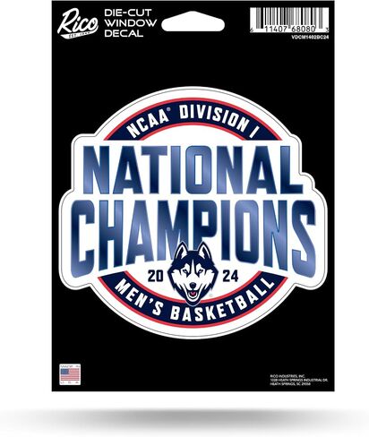 ملصق من الفينيل مقطوع بالقالب مقاس 5 بوصات × 7 بوصات من Rico Industries NCAA BYU Cougars Patriotic - ملحقات السيارة/الشاحنة/المنزل in Saudi Arabia