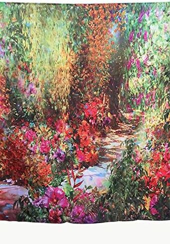 JAWO Flower Tapestry Colorful Floral Plants Tapestry Spring Theme Mystic Secret Garden Wild Flower Tapestry Wall Hanging Dorm Decor Wall Tapestries For Living Room Bedroom Picnic Wall Deco (80X60) in Kuwait