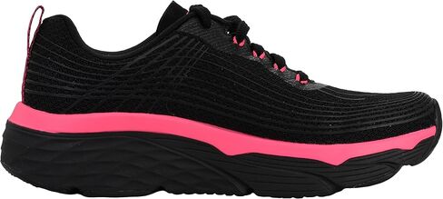 Skechers Women's Max Cushioning Elite Shoes, Black/Turquoise, 10 M in Saudi Arabia