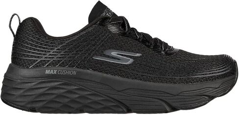 Skechers Women's Max Cushioning Elite Shoes, Black/Turquoise, 10 M in Saudi Arabia