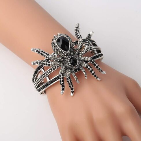 أساور العنكبوت للنساء، أساور الهالوين تناسب محيط المعصم من 6.5 إلى 7.5 بوصة، مجوهرات أزياء الهالوين in Kuwait