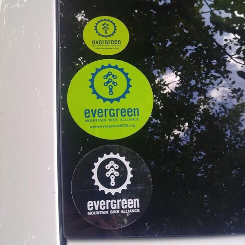 ملصقات Evergreen Mountain Bike Alliance (عبوة من 3 قطع) in Kuwait