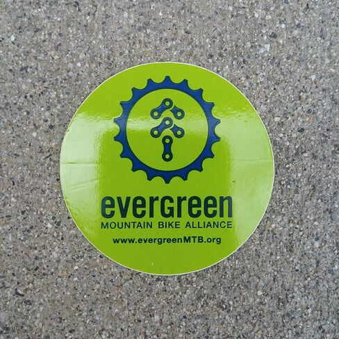 ملصقات Evergreen Mountain Bike Alliance (عبوة من 3 قطع) in Kuwait