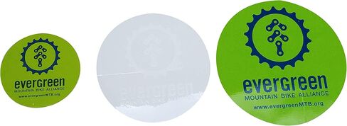 ملصقات Evergreen Mountain Bike Alliance (عبوة من 3 قطع) in Kuwait