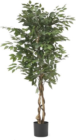 كريستوفر نايت هوم 313909 نباتات صناعية، 5 × 2.5 بوصة، أخضر in Kuwait