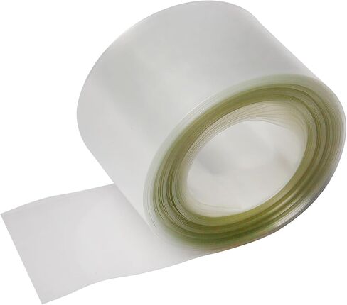 Othmro 32.8Ft Battery Heat Shrink Tubing Kit 1.97inch Flattening Width Insulation PVC Heat Shrink Tubes Shrink Wrap Tubings Industrial Tubings for 18650 Double Section Power Supply Transparent in Saudi Arabia