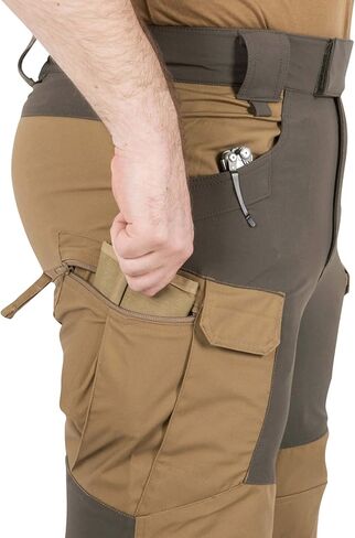 Helikon-Tex HOP Hybrid Outback Tactical Pants - DuraCanvas - VersaStretch - Outdoors, Hiking, Law Enforcement, Work Pants in Kuwait