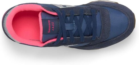 حذاء رياضي Saucony Jazz Original (الطفل الكبير الصغير)، رمادي/أزرق/برتقالي، 2 US للجنسين in Saudi Arabia