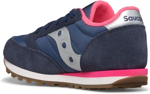 حذاء رياضي Saucony Jazz Original (الطفل الكبير الصغير)، رمادي/أزرق/برتقالي، 2 US للجنسين in Saudi Arabia