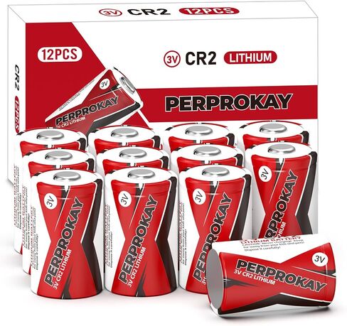 CR2 Battery 3V Lithium 8-Pack Range Finder Battery CR15h270 CR 2 C2 3 Volt 850mAh Battery for Golf Rangefinder, Flashlight, Electronic Toys, Alarm Systems 【Non-Rechargeable】 in Saudi Arabia