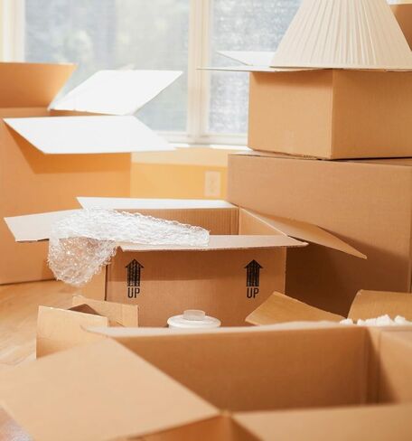 BOX USA Wardrobe Moving Boxes with Bar 20" x 20" x 45" (3-Pack) Large Corrugated Cardboard Boxes With Bar for Hangers - Shipping, Packing, Moving, and Storage Box for Home or Office in Saudi Arabia