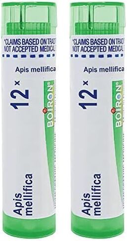 Boiron Apis Mellifica 12X for Swelling from Insect Stings or Allergies - 80 Pellets in Saudi Arabia