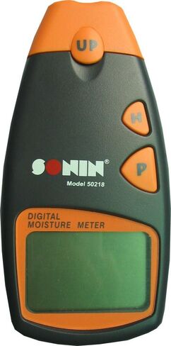 Sonin Digital Moisture Meter 50218 - Accurate Leak Detector & Moisture Meter for Walls, Sheetrock, & Carpets - LCD Display, Date Hold Function & Protective Pouch in Saudi Arabia