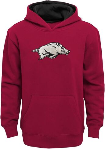 بلوفر من الصوف بغطاء رأس من Outerstuff Arkansas Razorbacks بمقاس شبابي وشعار الفريق الرئيسي (كاردينال، شبابي X-Large-18/20) in Saudi Arabia