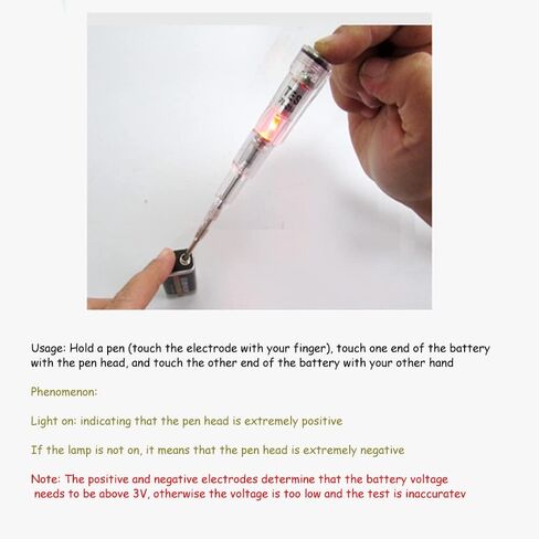 2 قطعة جهاز فحص الدائرة الكهربائية القلم جهاز قياس الجهد الكهربائي مفك 75-250 فولت كاشف الجهد القلم اختبار كهربائي مفك in Kuwait