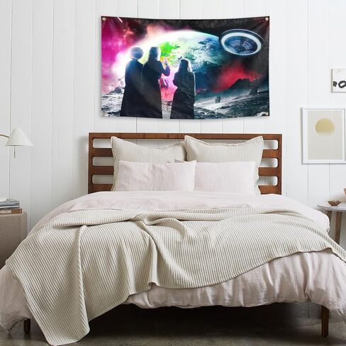 OWkay America Rap Lil Singer Uzi Music Album Cover Tapestry 3x5 Ft Indoor Living Room Home bedroom College Dorm For Wall Decoration Outdoor Tapestry, red in Saudi Arabia