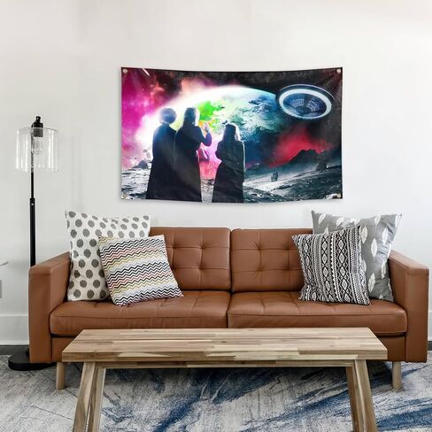 OWkay America Rap Lil Singer Uzi Music Album Cover Tapestry 3x5 Ft Indoor Living Room Home bedroom College Dorm For Wall Decoration Outdoor Tapestry, red in Saudi Arabia