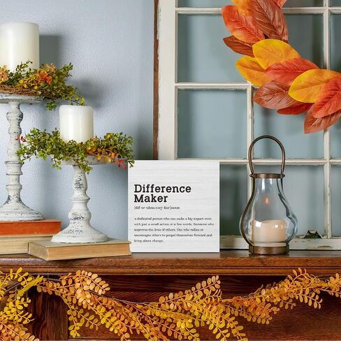 Gardening Desk Decor, Funny Plant Lover Desk Decor Wooden Sign, Gardening Wood Box Sign, Gardening Gifts Farmhouse Office Decor Accessories Table Shelf Decor, Gifts for Plant Lovers Gardening Supplies in Saudi Arabia