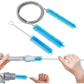 فرشاة تنظيف لخرطوم CPAP، تنظيف أنابيب بطول 7 أقدام وفرشاة تنظيف أنبوب CPAP بقطر 15 مم 19 مم متوافقة مع معظم مستلزمات تنظيف CPAP من نوع خرطوم CPAP (أزرق) in Kuwait