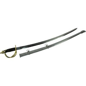 Treasure Gurus 1860 Civil War Era Light Cavalry Sabre/Field Officer/Officers Sword w/Scabbard