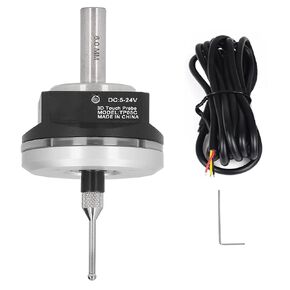 CNC 3D Touch Probe Edge Finder, V5 NPN NO CNC 3D Edge Finder with Tip, XYZ Coordinate Measuring Sensor with 2M Cable Compatible with Mach3 and GRBL,for GRBL CNC Router Machine