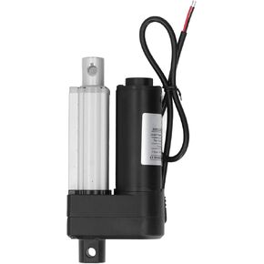 Mini Electric Linear Actuator, 24V High-Speed Motor & Stroke Linear Actuator Motor for Agriculture, Track, Solar, Robotics, Home Automation, 1200N(50mm)