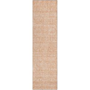 Addison Rugs Chantille ACN703 Coral 2'3" x 7'6" Indoor Outdoor Hallway Runner Rug, Easy Clean, Machine Washable, Non Shedding, Kitchen Area Carpet for Bathroom, Patio, Laundry and Bedroom Rug