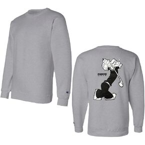 Popeye unisex-adult mens Crew Neck