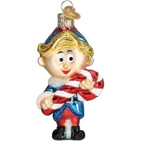 Old World Christmas Hermey The Elf Glass Blown Ornament for Christmas Tree