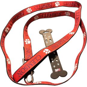 Clemson Tigers Dog Leash - 6 feet