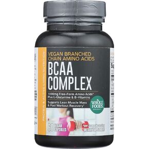 سوق الأطعمة الكاملة، مجمع BCAA، 60 قيراط