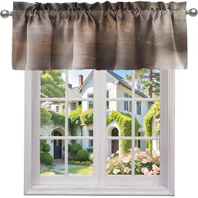 Valance for Abstract Modern Art Pattern 50″ L X 20″ W Curtain Valance for Kitchen Windows （Style 5）